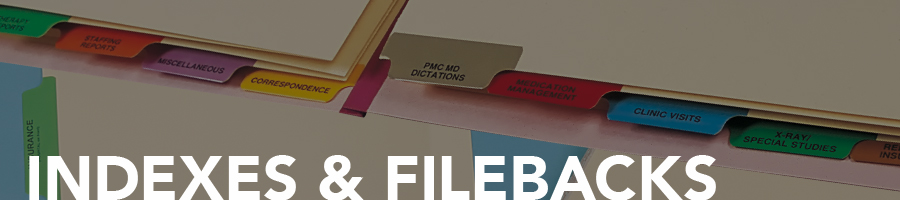 Custom Indexes & Filebacks